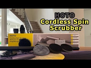 HOTO - Cordless Spin Scrubber - Unboxing