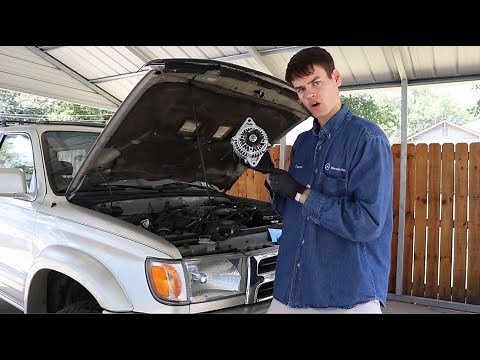 3.4L 5VZ-FE Alternator Replacement | Toyota 4Runner