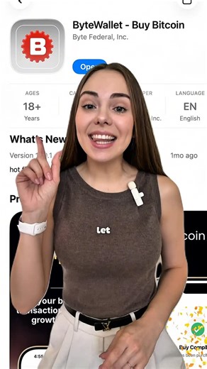 Byte Federal, Inc. Crypto & Bitcoin ATM on Instagram: "Sharing my onboarding experience with @bytewalletapp. The setup process is simple and easy to follow from the start. Glad to walk through how the app works step by step. #buycrypto #bitcoin"