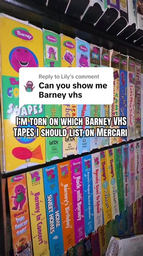 Top Barney VHS Tapes to Consider Listing on Mercari