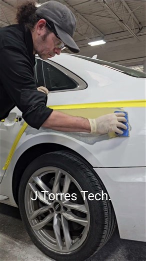 J Torres Tech || Applying bondo easy way || Aplicando masilla facil