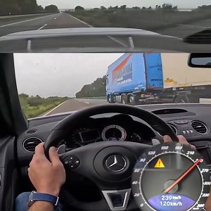 105K views · 1.4K reactions | Mercedes SL65 Black Series V12 breaks 300KMH on the Autobahn! | AutoTopNL | Facebook