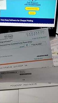 Print Cheques in Seconds Simplify office work with MoneyFlex Cheque Printing Software 🖨️