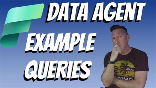 Microsoft Fabric: How to use Data Agent Example Queries | Bradley Ball