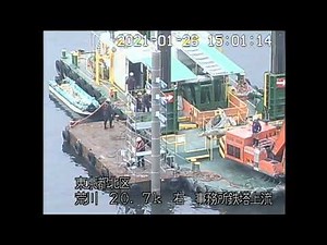 水位標設置作業（取付）