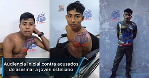 #Estelí | Solicitarán prisión perpetua contra acusados de asesinar a joven esteliano. El crimen ocurrió en la vía pública La mañana de este martes 18 de julio, se llevó a cabo la audiencia inicial contra Hansel Talavera, Eyner Mena Osorio, y Ramiro Ocampo Damasio, por el presunto delito de asesinato contra joven esteliano, más homicidio en grado de tentativa contra el hermano del fallecido. #NoticiasABC | #ABCtv | #Nicaragua | Radio ABC Stereo