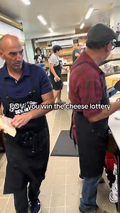 1.2M views · 44K reactions | Today’s your lucky day sir! Our cheese of the day is a Taleggio. A semisoft washed-rind cheese named after Val Taleggio in Italy #cheesestoreofbeverlyhills #cheesestore #beverlyhills #cheesemonger | The Cheese Store of Beverly Hills | Facebook