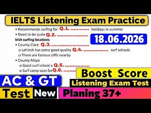 Full IELTS Listening Test 2026 | Complete Practice with Answer Key