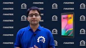 Good news for students as well as parents!! Matrix JEE Academy is launching M- Tab in collabaration with Samsung for online studying of the students. The 8 inch tab includes Matrix app, Matrix website, and other exam related websites for the students who are not unable to study through mobile phones because of distractions. So, if you are getting distracted through the unnecessary notifications, it's time to switch to M- Tab to study in an organized way. Not just for online classes, the Tab will