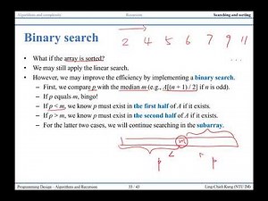 「程式設計」第六講「Algorithms and Recursion」(7)