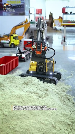 3.3K views · 44 reactions | Hired the Toucanhobby construction team to help me deal with this pile of sand The main builds are the 1/14 8x8 RC hydraulic roll-off dump truck 3363, the excavator EC360, and the PC30 excavator. What do you think of their efficiency? #RCmodel #RCworld #RClife #RClover #RCcommunity #RCtoys #RC #Excavator #Dumptruck #Dumper #Toucanhobby | Toucanhobby RC Construction Vehicle | Facebook