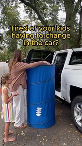 24K views · 17 reactions | Say goodbye to car changing struggles! The Portable Changing Room makes switching outfits quick, easy, and hassle-free. Instant privacy, anywhere! Get yours today!  Link on bio. #theportablechangingroom #momlife #kids #easychange #soccermom #kidssport #middleschool #outdoors #momblogger | The Portable Changing Room | Facebook