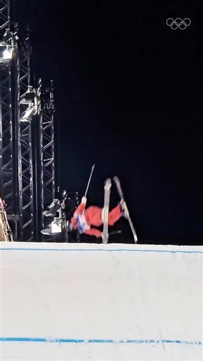Simply hypnotised. 🤯 Gravity clearly took the day off at #MilanoCortina2026. #Olympics #WinterOlympics | Olympics