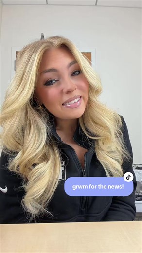 #grwm for the news! #newsanchor #news #localnews