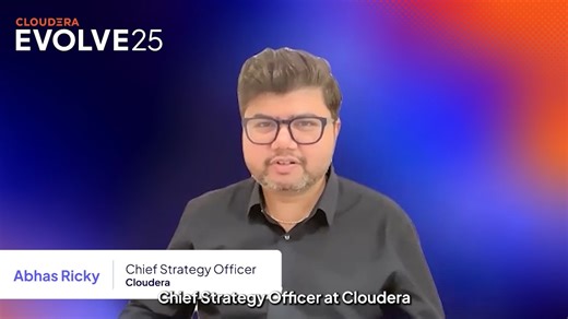 The most important commodity in enterprise AI is data. Our #EVOLVE25 series spotlights how the world's largest companies have turned to Cloudera to ready their data for AI. Join Abhas and fellow experts at the next stop: https://bit.ly/45DzjcS | Cloudera
