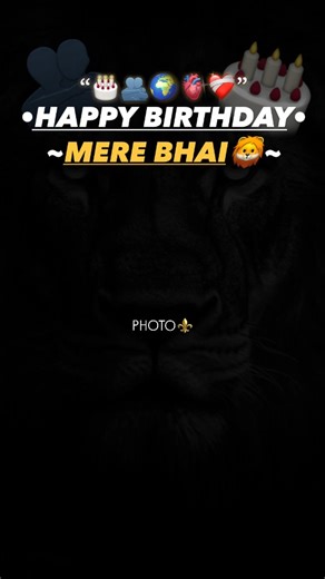 ~ꜰᴍ ᴄʀᴇᴀᴛɪᴏɴ~ on Instagram: "happy birthday bhai🎂❤️‍🩹 . . . . . . #happybirthdaybhai #happybirthday #bhaikabirthday #bhai❤️ #bhai"