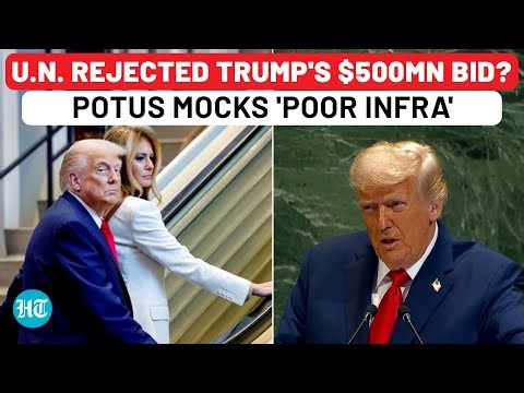 Donald Trump mocks UN facilities in UNGA speech, jokes about broken escalator and teleprompter