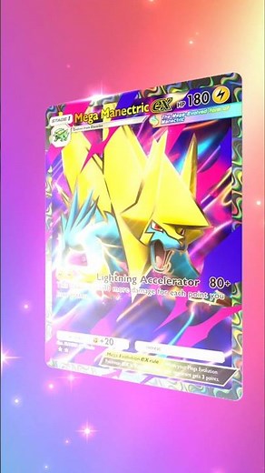 Check Out Full Art Mega Manectric ex! - Pokémon TCG Pocket