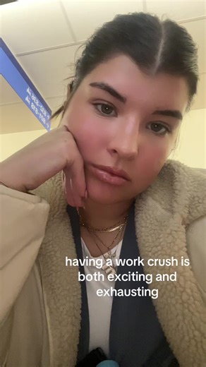 like ella stop looking to see if he’s at his station every freaking 17 seconds #fyp #work #crush #coworker #leavemytown