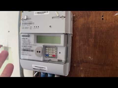 Secure Liberty 100 electricity meter reading - How to guide