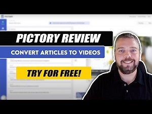 Pictory Review | Turn Articles Into Videos Using Pictory