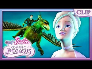 An Evil Sorcerer Appears! | Barbie & The Magic of Pegasus | Movie Clip