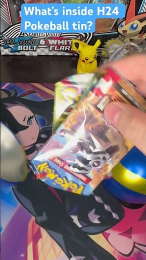 What’s inside the Pokémon H24 Quick Ball Pokéball tin?