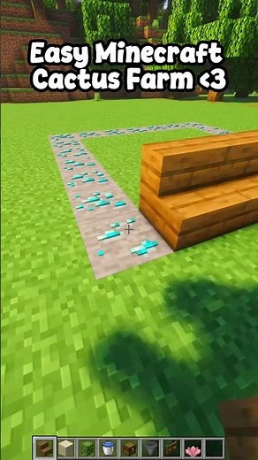 EASY Minecraft Cactus Farm 🌵