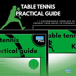 Table tennis – Simplified PE Rules & Visual Guide for Teachers (Editable)