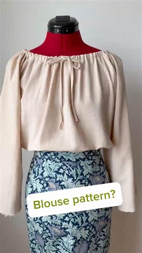 Part 1 - How to Make a Blouse Pattern? - easy tutorial