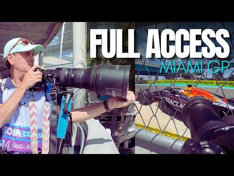 What It’s REALLY Like Photographing the Miami F1 Grand Prix (2025)
