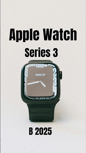 Мини-обзор Apple Watch Series 3 в 2025
