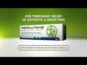 TV Commercial Percutane Pain Relief Cream