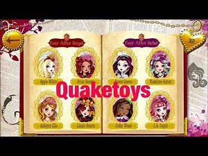 Ever After High App First Look with Way Too Wonderland Updates Game Play & Review!