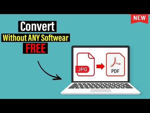 How to Convert jpg to pdf