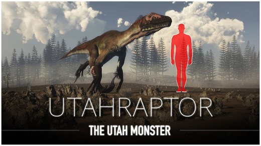 Utahraptor; The Largest & Scariest of all Raptor Dinosaurs
