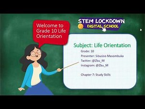 Grade 10 Life Orientation 20 April 2020