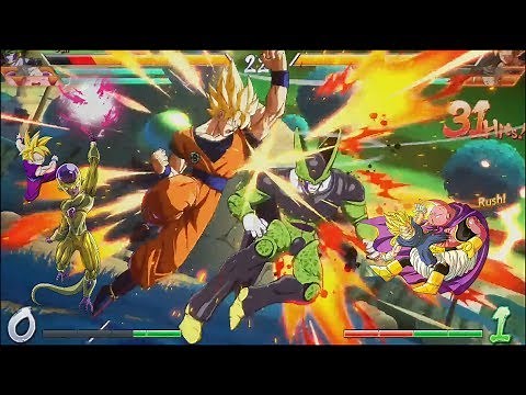 Dragon Ball FighterZ Demo Gameplay E3 2017 (18+ MINUTES) 3-vs-3 DBZ Fights with Transformations