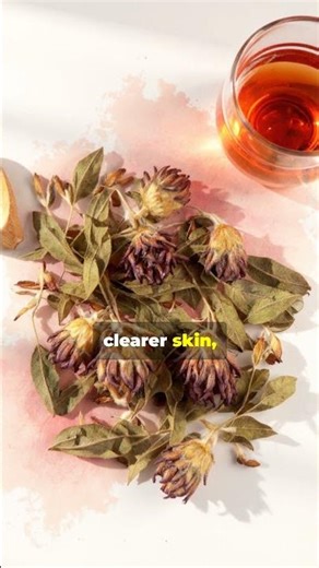 Red Clover Water for Glowing Skin & Hormonal Balance 🌸 #RedCloverWater #CloverWater #GlowingSkin