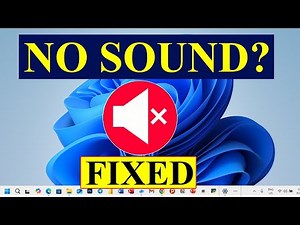 No Sound on Windows 11? 🔇 Fix Audio Problem | 100% Working Solution!