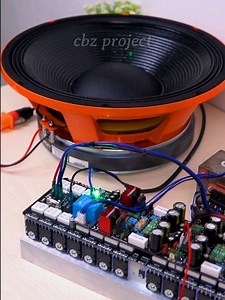 69K views · 4.6K reactions | High power amplifier board 14+14 transiators #cbzproject #highpoweramplifier #14+14transistors | cbz project | Facebook