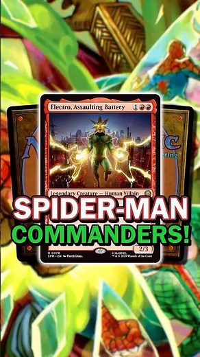 3 STRONG New Spider-Man Commanders!