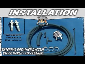 DIY-How to Install Breather on a Stock Air Cleaner
