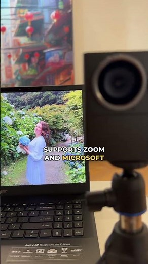 Acer's SpatialLabs Eye Stereo Camera Lets You Record and Stream in 3D! #shorts