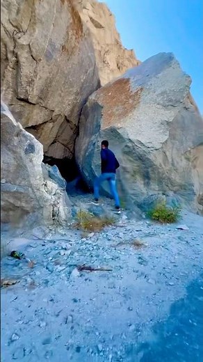 "Salim Exploring the Beautiful Jinn Baba Cave 😱 | Peaceful Village Adventure"