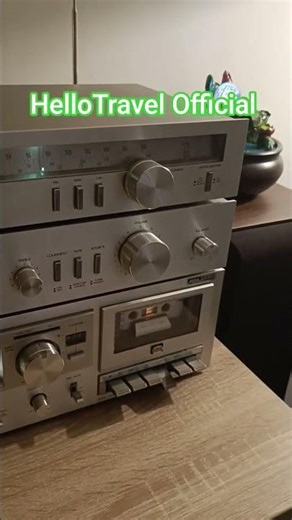 testing hi-fi from 1980 #madeinjapan