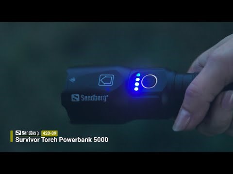 Sandberg Survivor Torch Powerbank 5000