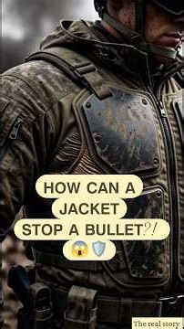 How Is a Bulletproof Jacket Made & How Does It Stop a Bullet? 😱🛡️