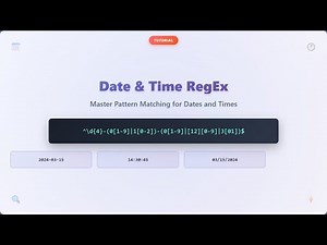 📅🕒 Master Date & Time with RegEx: Easy Guide for Beginners!