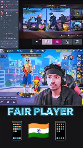 Penal User & Not Use ☺️ - But Fair Gameplay Player ✅ #shorts #fflive